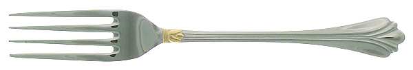 Lyons (Stainless, Gold Accent) Individual Salad Fork