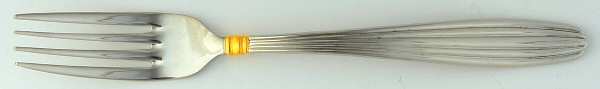 Melodie Gold (Stainless, Gold Accent) Individual Salad Fork