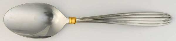 Melodie Gold (Stainless, Gold Accent) Place/Oval Soup Spoon
