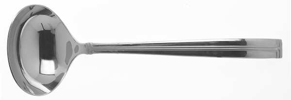 Meridian Satin (Stainless, Frost Handle) Solid Gravy Ladle