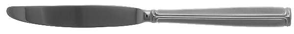 Meridian Satin (Stainless, Frost Handle) Modern Hollow Knife