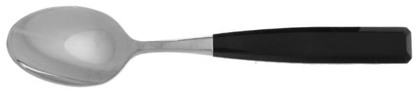 Facets-Black (Stainless) Teaspoon