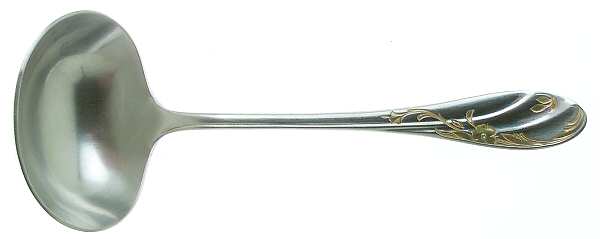 Monticello-Gold Accent (Stainless, Gold Accent) Solid Gravy Ladle