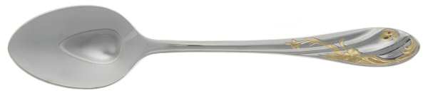 Monticello-Gold Accent (Stainless, Gold Accent) Teaspoon
