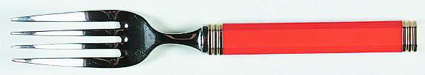Navarro-Red (Stainless) Individual Salad Fork