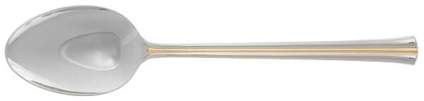 Newport Gold (Stainless, Gold Accent) Tablespoon (Serving Spoon)