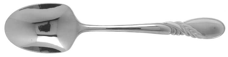Novena Gold (Stainless, Gold Accent) Place/Oval Soup Spoon
