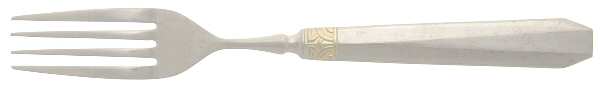 Normandy (Stainless, Gold Accent) Individual Salad Fork
