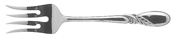 Novena (Stainless) Large Solid Cold Meat Serving Fork