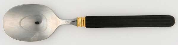 Palisades (Stainless-Black & Gold) Teaspoon