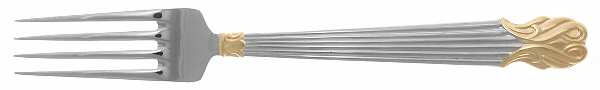 Pericles Gold (Stainless, Gold Accent) Fork