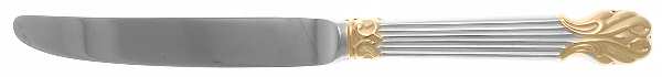 Pericles Gold (Stainless, Gold Accent) New French Hollow Knife