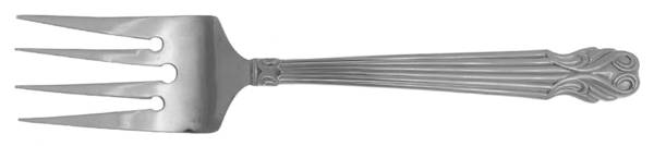 Pericles (Stainless) Large Solid Cold Meat Serving Fork