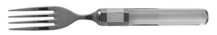 Prisma-Garnet (Stainless, Gold Accent) Fork