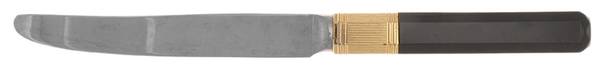 Prisma-Jade (Stainless, Gold Accent) New French Hollow Knife