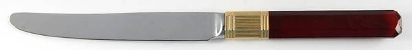 Prisma-Ruby (Stainless, Gold Accent) New French Hollow Knife