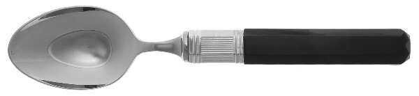 Prisma II-Black (Stainless) Place/Oval Soup Spoon
