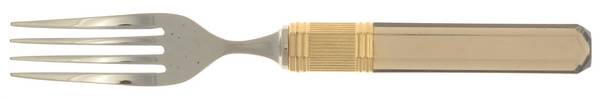 Prisma-Smokey Topaz (Stainless, Gold Accent) Individual Salad Fork