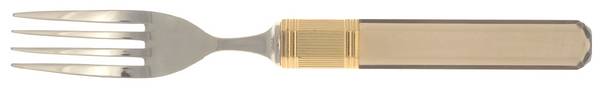 Prisma-Smokey Topaz (Stainless, Gold Accent) by Mikasa