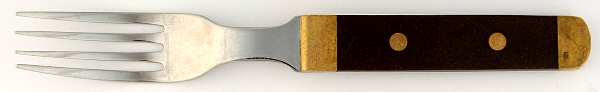 Scandia-Burl (Stainless, Gold Accent) Individual Salad Fork