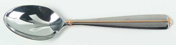 Trapunto D'Oro (Stainless) Pierced Tablespoon (Serving Spoon)