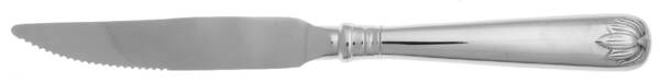 Water Lily (Stainless) Steak Knife Individual Hollow, Serrate HC