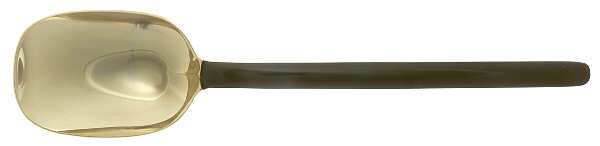Zena-Black-Gold (Stainless) Place/Oval Soup Spoon