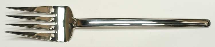 Zena (Stainless) Large Solid Cold Meat Serving Fork