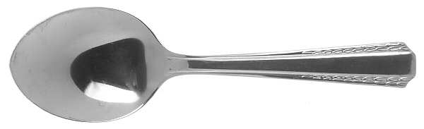 MJS2 (Stainless) Straight Handle Baby Spoon