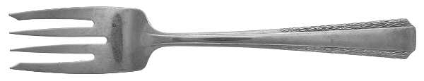 MJS2 (Stainless) Individual Salad Fork