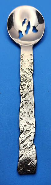 Crumple (Stainles) Pierced Tablespoon (Serving Spoon)