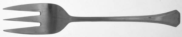 MLL10 (STAINLESS) Medium Solid Cold Meat Serving Fork