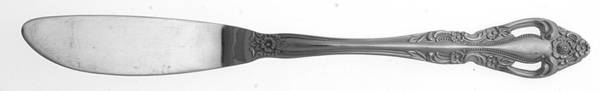Chopin (Stainless) Flat Handle Butter Spreader