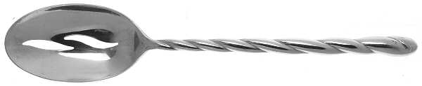 Spago (Stainless) Pierced Tablespoon (Serving Spoon)
