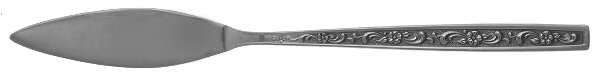 MMA1 (STAINLESS) Flat Handle Master Butter Knife