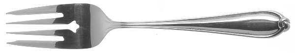 Bow Knot (Stainless) Individual Salad Fork