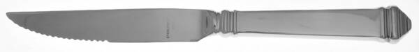 MNF1 (STAINLESS, JAPAN) Steak Knife Individual Hollow, Serrate HC