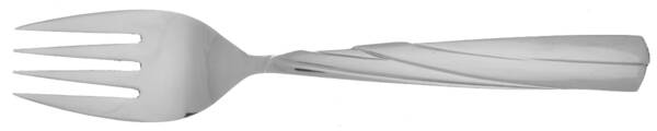 MNF13 (STAINLESS) Medium Solid Cold Meat Serving Fork