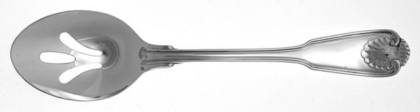 MNF2 (SILVERPLATE) Pierced Tablespoon (Serving Spoon)