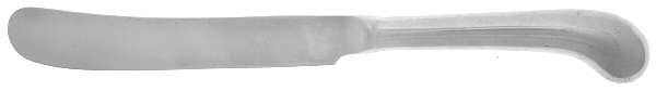 MNF3 (Stainless) Old French Hollow Pistol Knife by The Main Course,