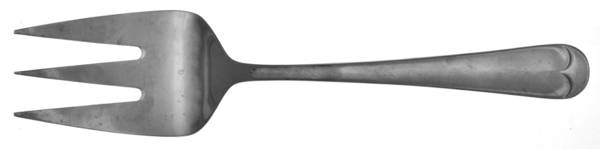 MNF3 (Stainless) Medium Solid Cold Meat Serving Fork