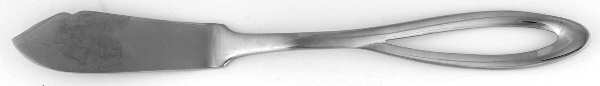 Oise (Stainless) Flat Handle Master Butter Knife