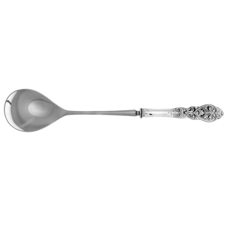 Valdres (Sterling) Salad Servng Spoon with Stainless Bowl