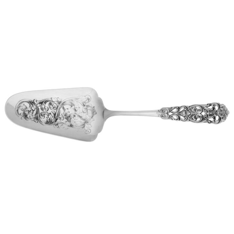 Valdres (Sterling) Bright Cut Solid Pie Server