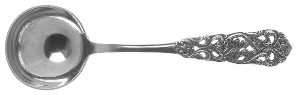 Valdres (Sterling) Round Bowl Soup Spoon (Bouillon)