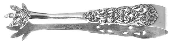 Valdres (Sterling) Sugar Tongs