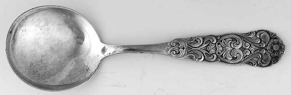 Valdres (Sterling) Medium Solid Berry/Casserole Spoon