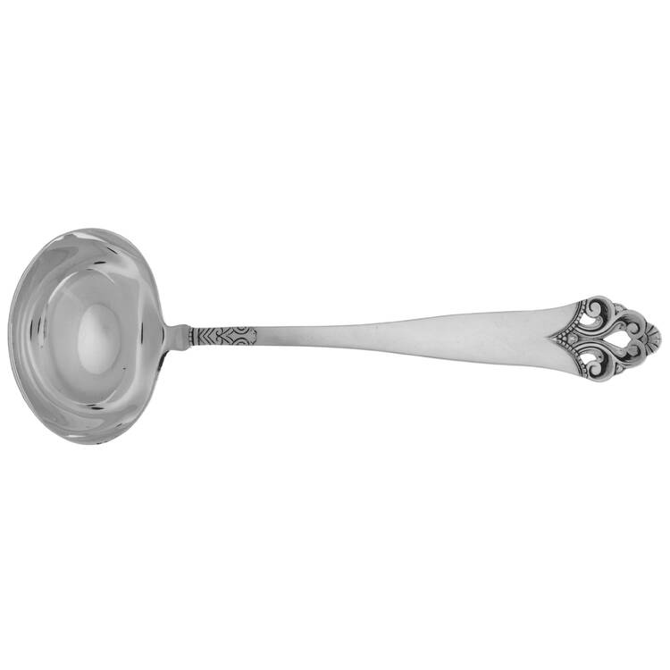 Lillemor (Sterling) Solid Gravy Ladle by T H Marthinsen Silver