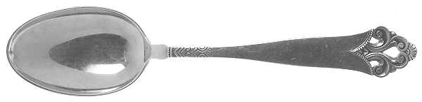 Lillemor (Sterling) Dessert/Oval Soup Spoon by T H Marthinsen Silver