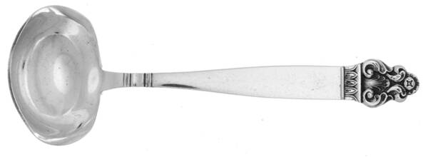 Vidar (Silverplate) Solid Piece Cream Ladle
